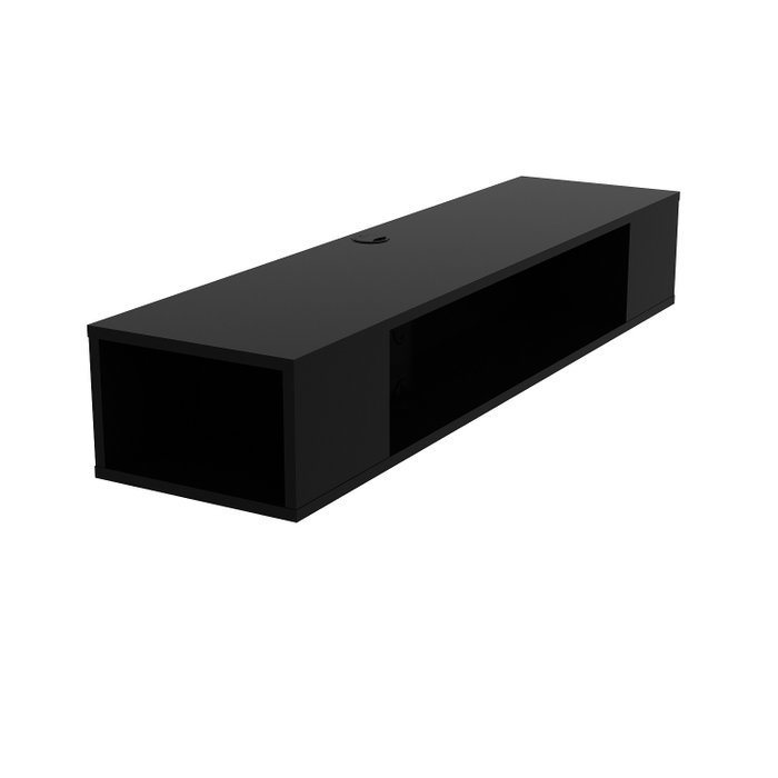 Hanah Home Peti - Soporte de TV Negro